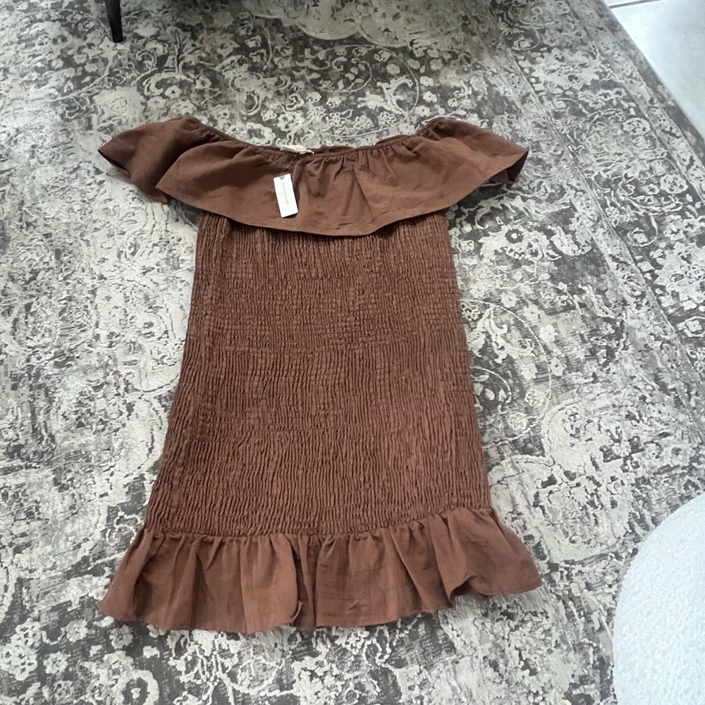 Anthropologie dress Ruffle Hem